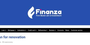 loans for renovation from Finanza